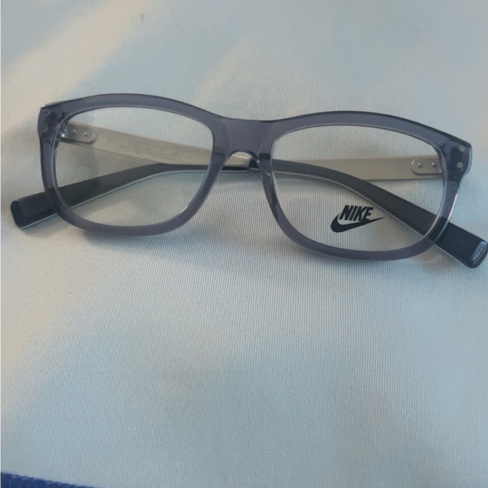 Nike Black and Gray Eyeglasses
